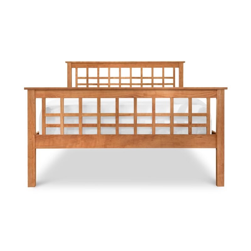 Modern Craftsman High Footboard Bed