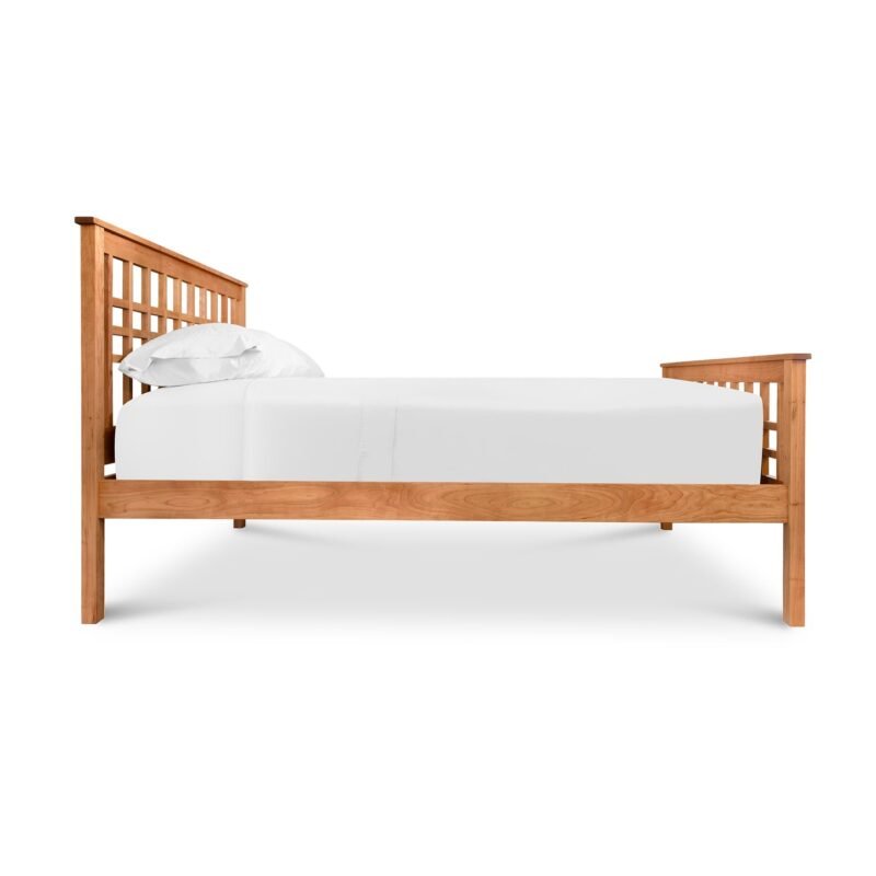 Modern Craftsman High Footboard Bed