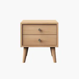 Solid Wood Bedside Table