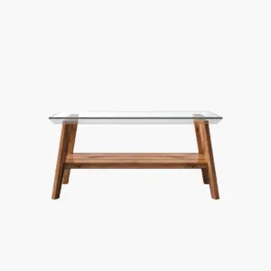 Brown Glass Coffee Table